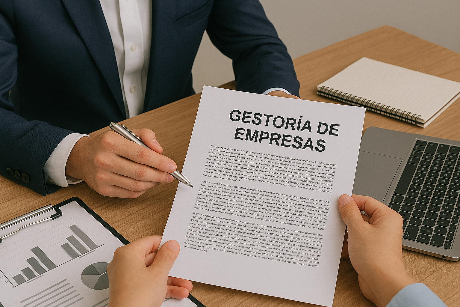 Equipo asesorando a empresas en Fuenlabrada